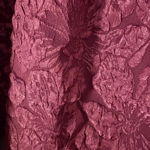 NWT NY & CO Textured Puff-Sleeve Shift Dress Size Large - Picture 9 of 12